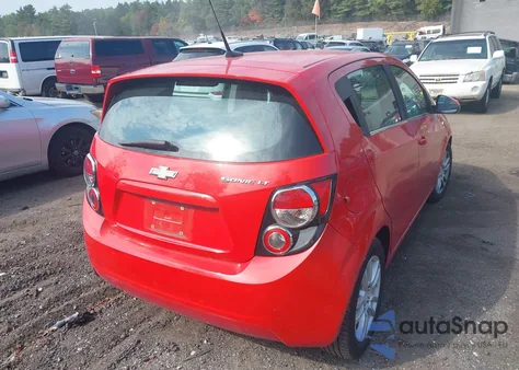 2012 Chevrolet Sonic 2Lt z USA, uszkodzony, nr VIN 1G1JC6SH9C4200060